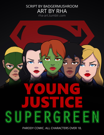 [Rha] Young Justice: Supergreen (Young Justice) cover