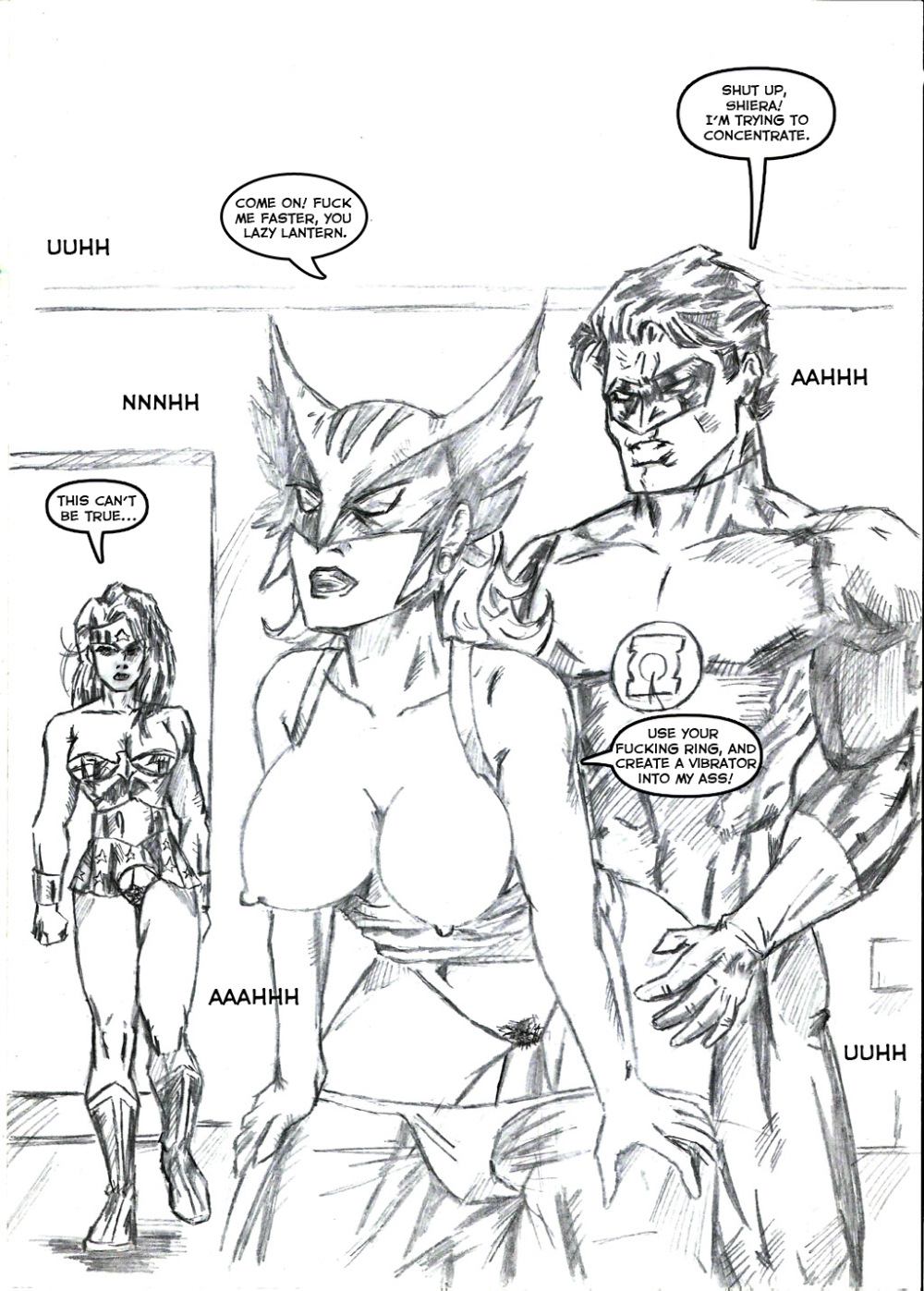 Justice League Unlimited XXX page 6 full