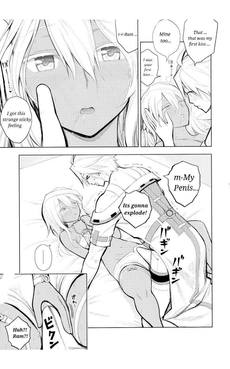 Sin-kun no Hatsu Shasei wa Ram-chan no Naka de do byu byu byu page 7 full