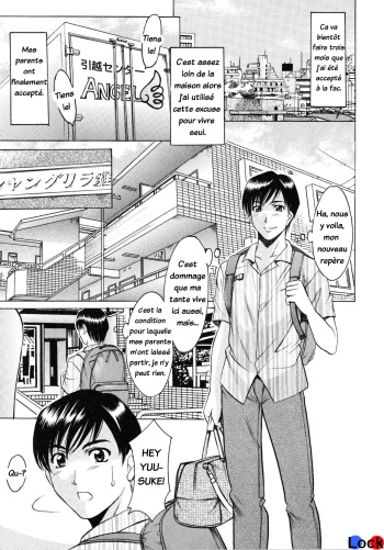 [Hoshino Ryuichi] Yuuwaku no Toshiue Apartment Ch.1 [French] cover