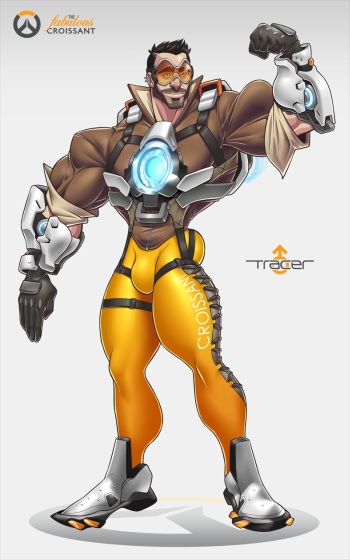 [The Fabulous Croissant] Tracer (Overwatch) cover