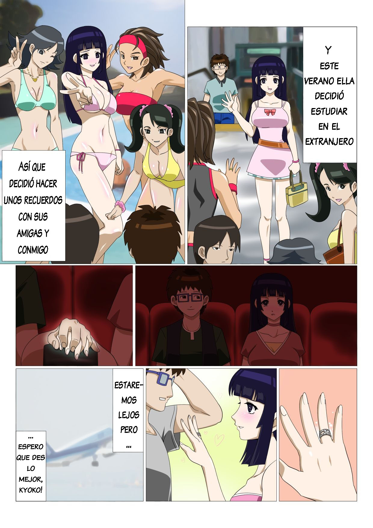 Ryuugaku Shita Osananajimi | Mi amiga de la infancia que se fue a estudiar al extranjero page 3 full