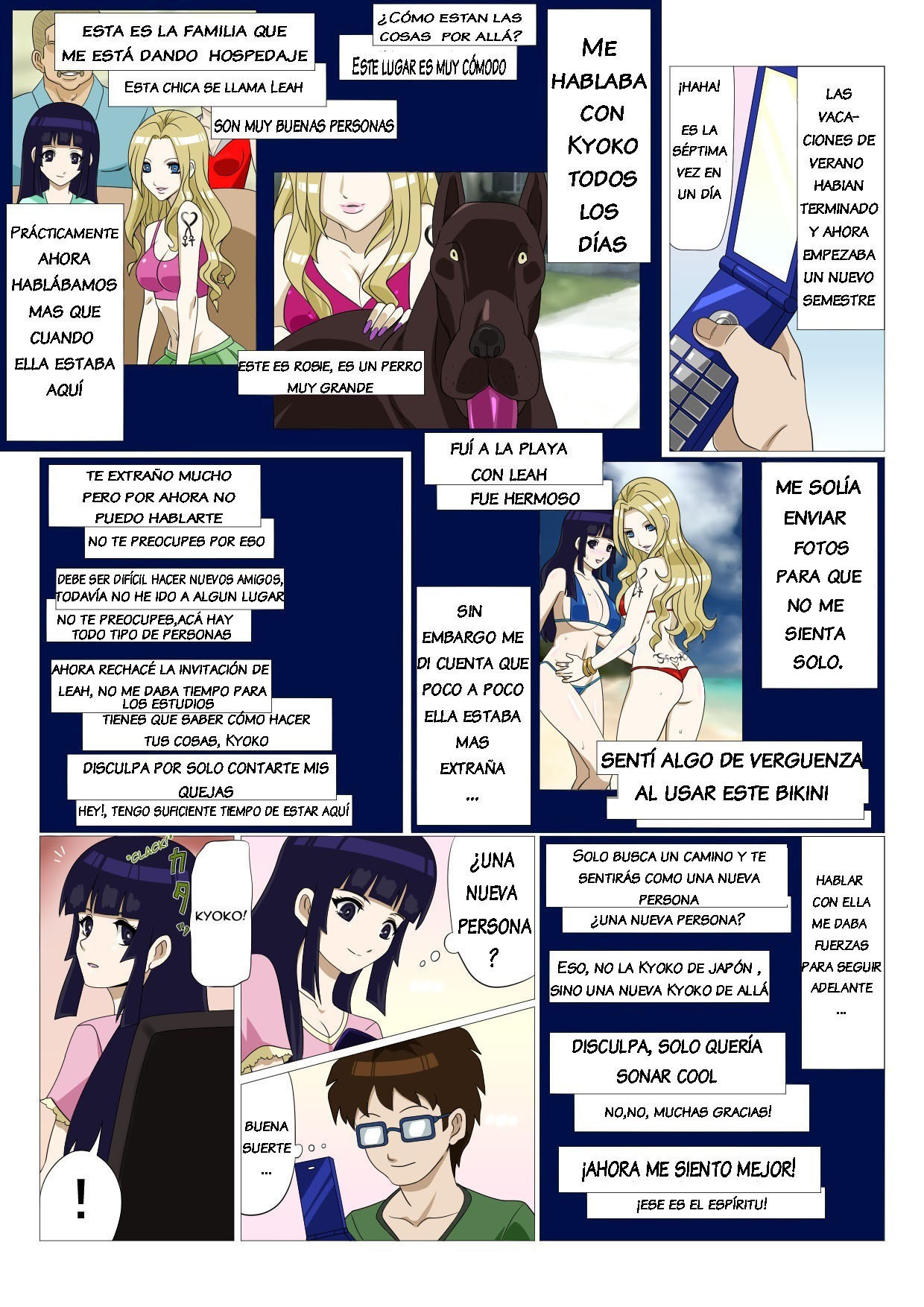 Ryuugaku Shita Osananajimi | Mi amiga de la infancia que se fue a estudiar al extranjero page 4 full