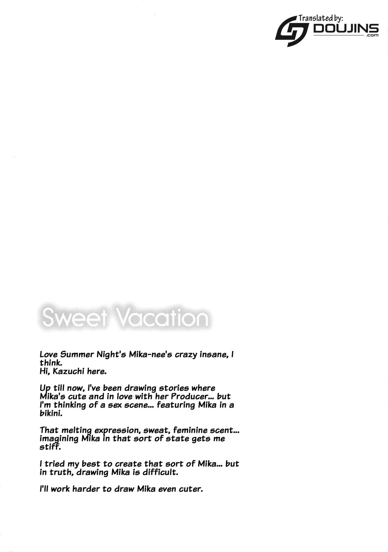 Sweet Vacation page 3 full
