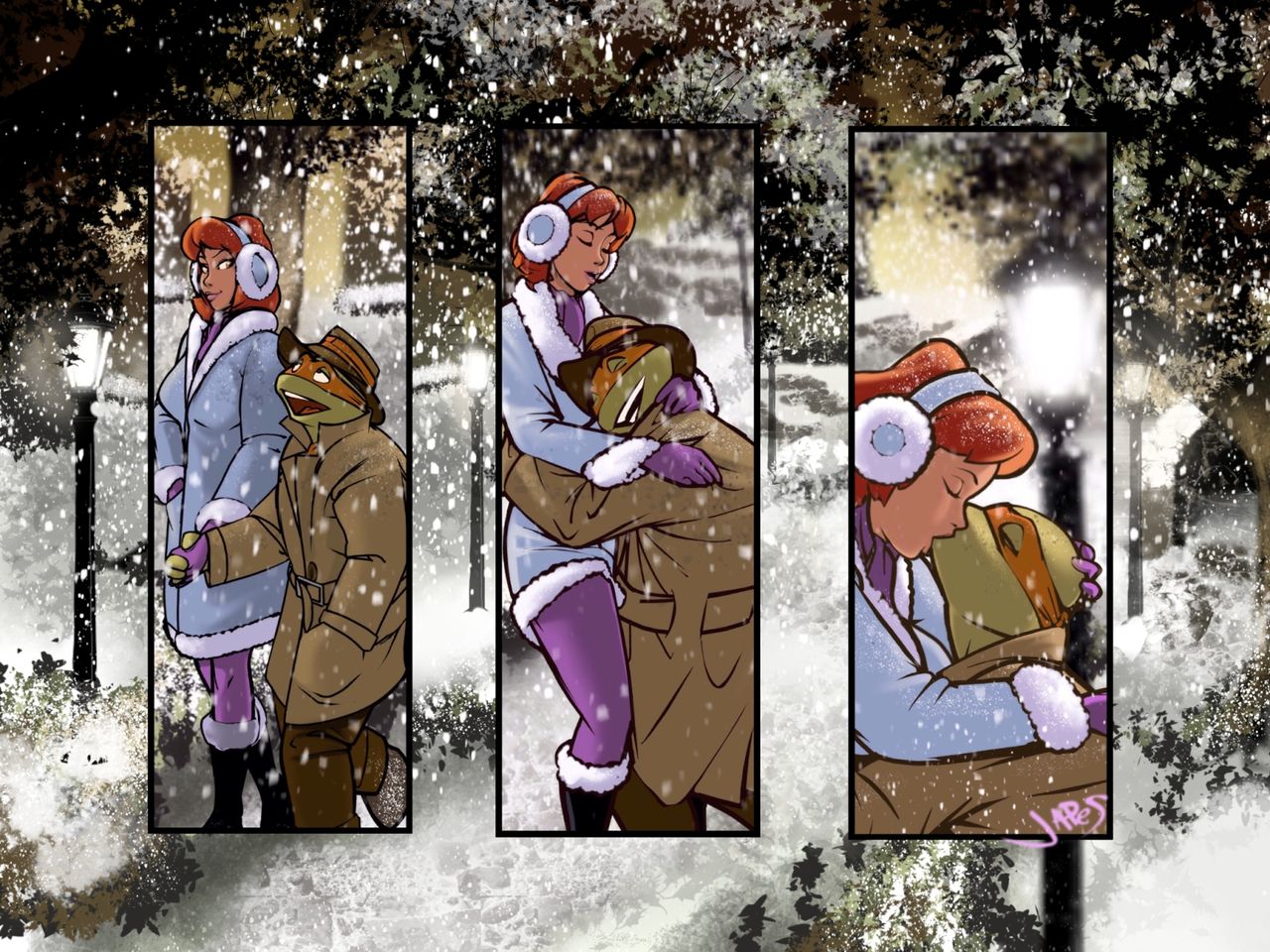 Betrayal: April x Michelangelo page 11 full