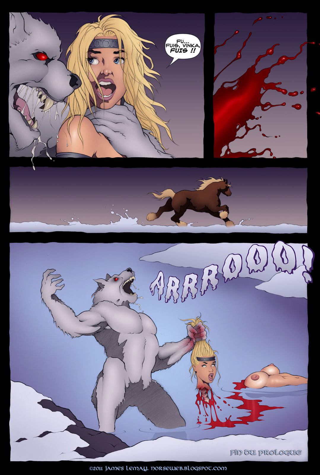 Norse : Dawn Of The Shield Maiden. Chap. 1. French. page 4 full
