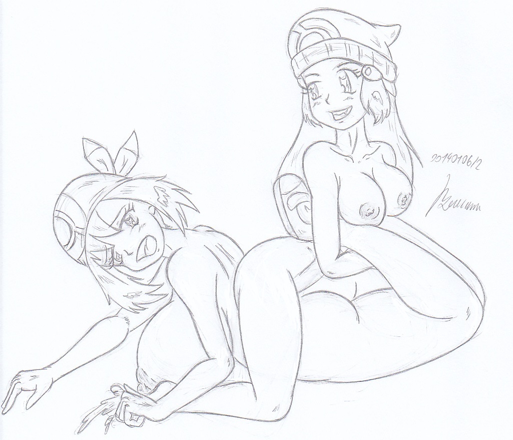 Dawn _ My miny_pokemon Sketches work_4 page 11 full
