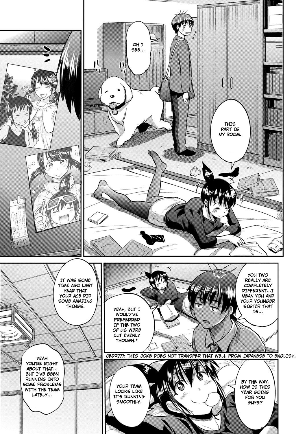 Joshi Lacu! - Girls Lacrosse Club ~2 Years Later~ Ch. 2 page 5 full