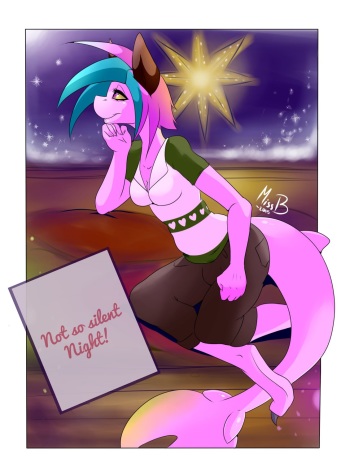 [MissBlue] Not so silent Night [WIP] cover