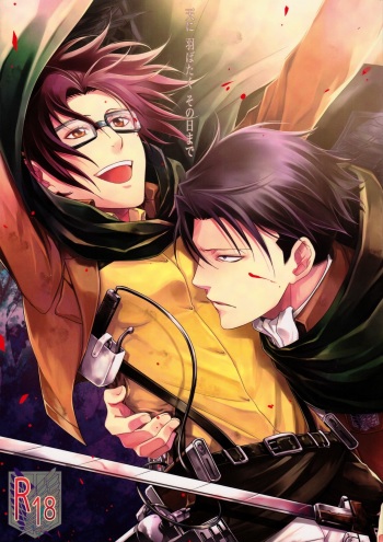 (C85) [RIX (Mamiya)] Ten ni Habataku Sono Hi Made (Shingeki no Kyojin) cover
