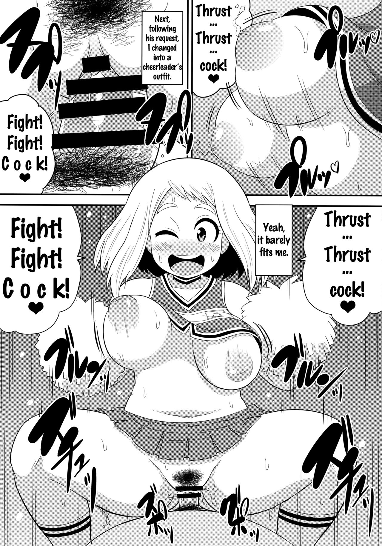 Ochako Bitch Academia page 9 full
