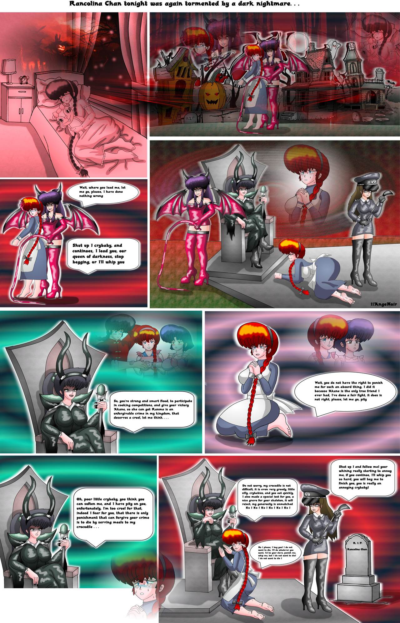 Doujin Ranma & The Secret of Rancolina Chan  Nightmare of Rancolina Chan page 5 full