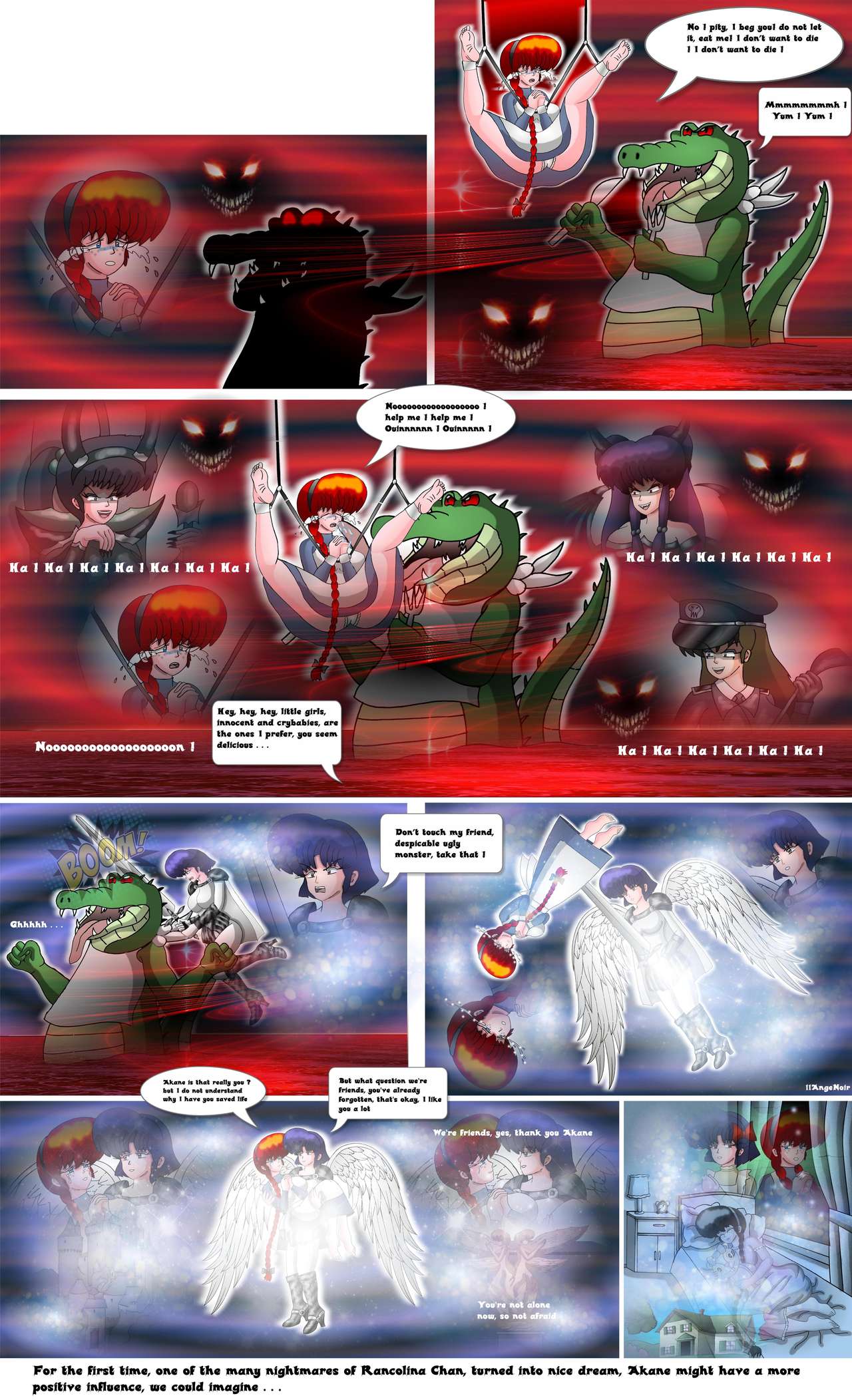 Doujin Ranma & The Secret of Rancolina Chan  Nightmare of Rancolina Chan page 6 full