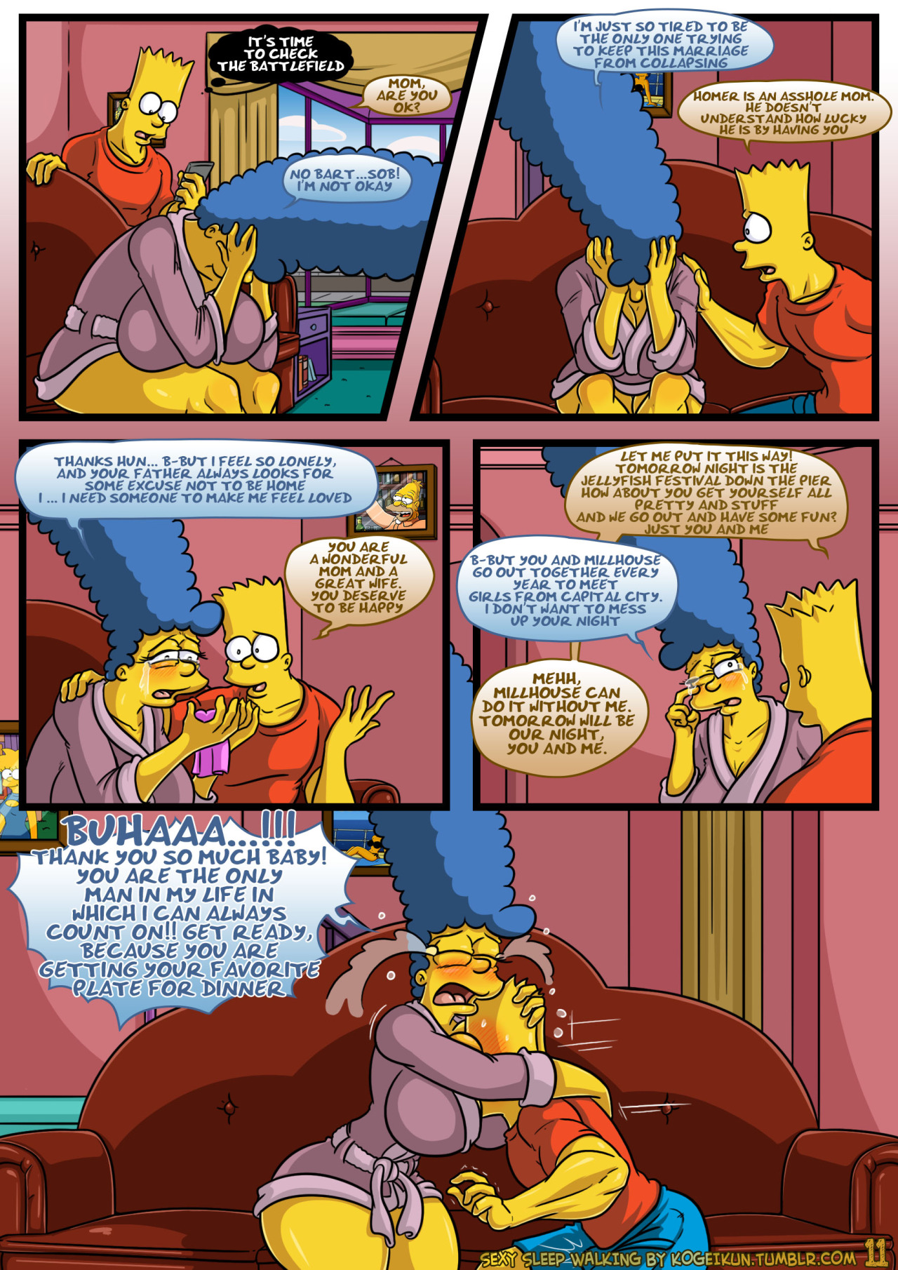 Sexy Sleep Walking page 12 full