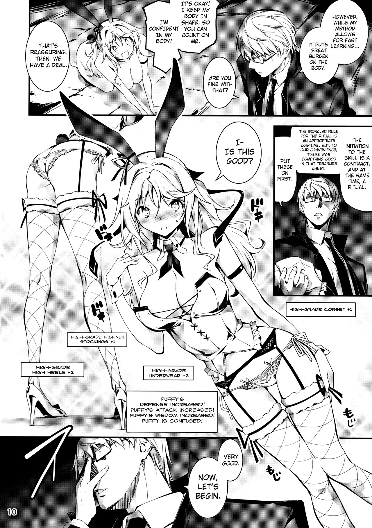 Kuro no Ryman to Touzoku Puffy | The Salaryman in Black and Puffy, the Thief page 11 full