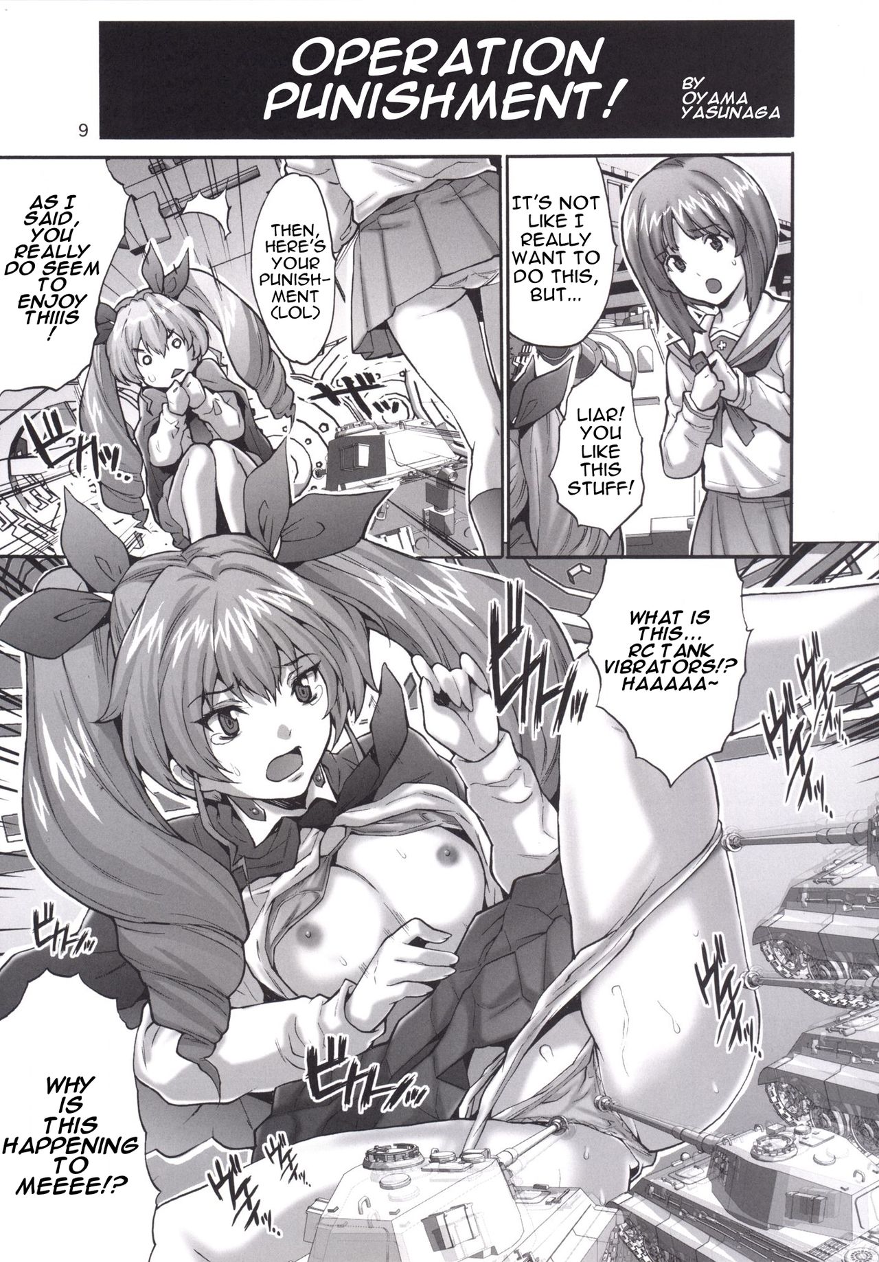 Senshadou no Musumetachi ga Hiwai na Bitch ni Shiagarimashita | The Daughters of The Tank Way Were Finished in Indecent Bitsch. page 10 full