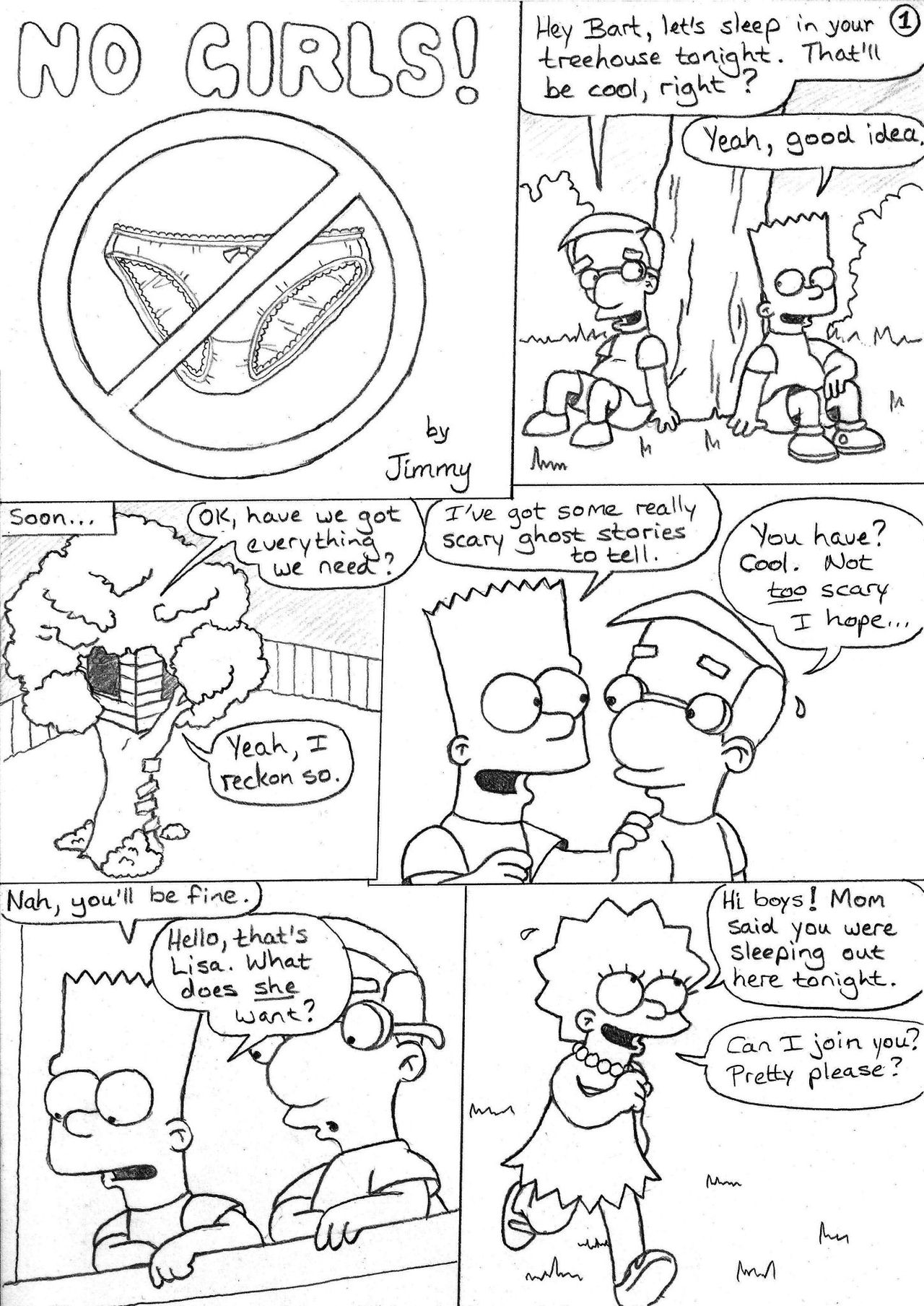 No Girls page 1 full