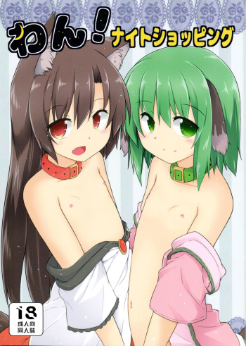 (C90) [Tonzura Douchuu (Kazawa)] Wan! Night Shopping (Touhou Project) cover