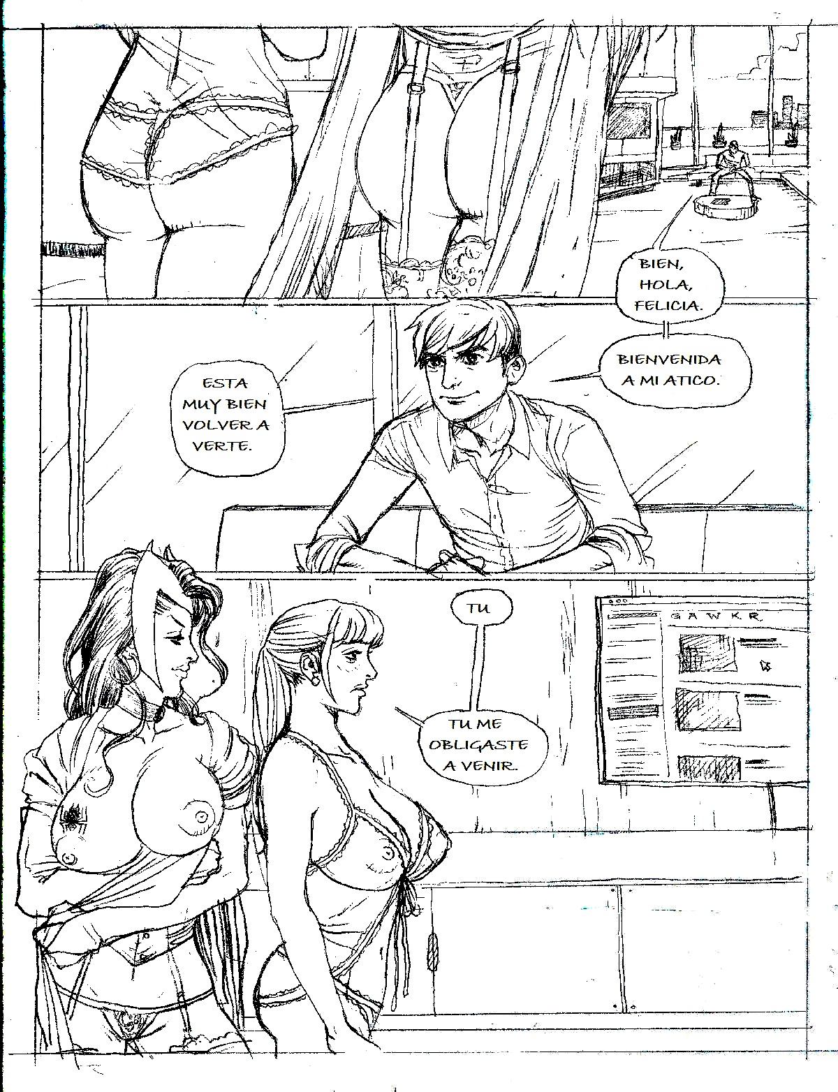 Agenda de Sumision 08 Black Cat page 3 full
