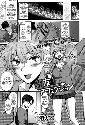 [Syoukaki] Shinyuu Affection - Best Friend Affection (COMIC Anthurium 020 2014-12) [Russian] [Nightwarden13] cover