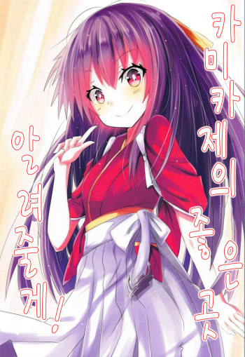 (C91) [Kuro to Kane no Hane (Hizaka)] Kamikaze no Ii Tokoro Oshiete Ageru! | 카미카제의 좋은 곳 알려줄게! (Kantai Collection -KanColle-) [Korean] [SAVE] cover