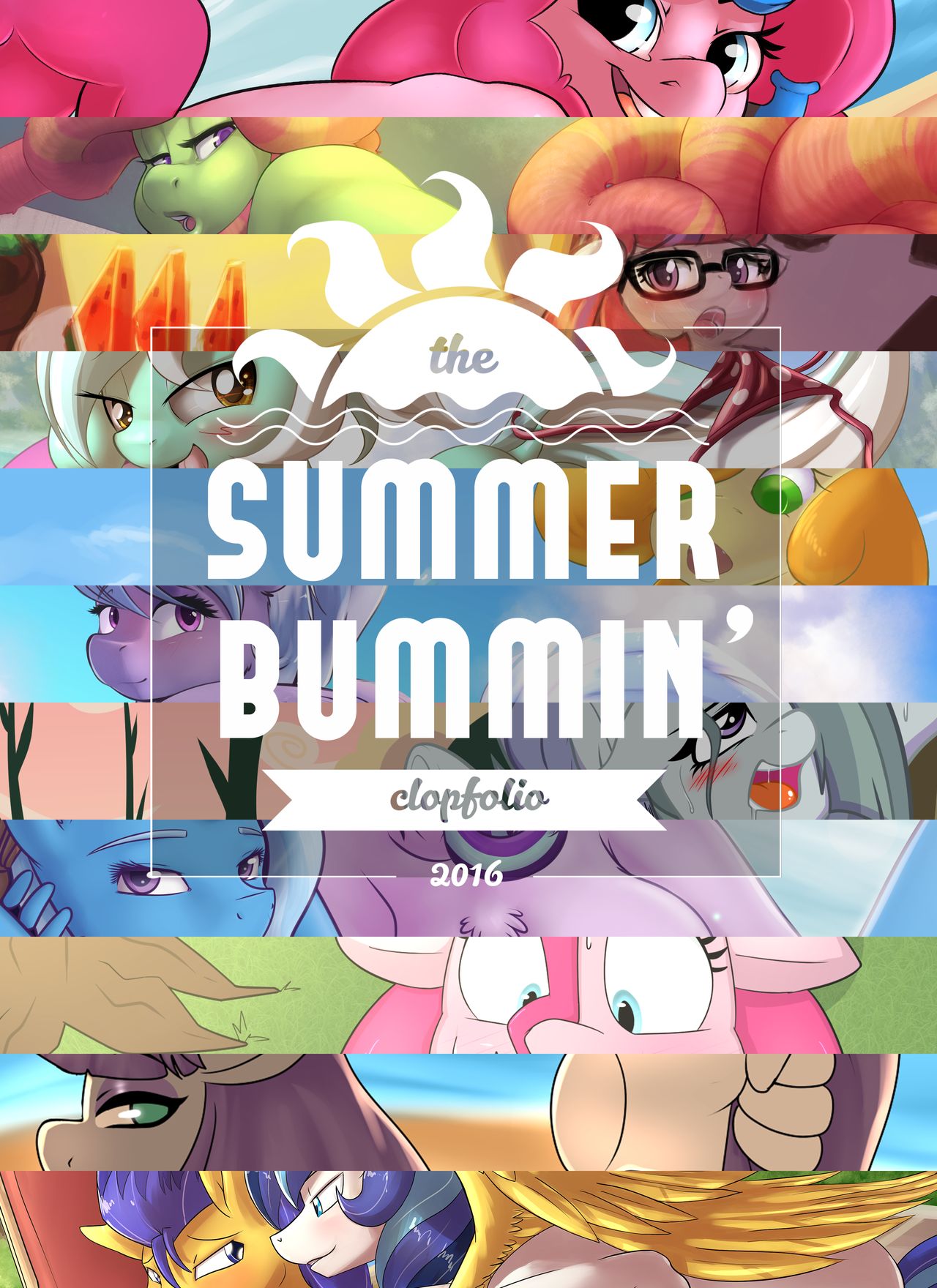 Summer Blummin' Clopfolio 2016 page 1 full