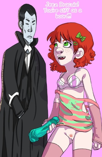 Zoe the Vampire weekly webcomic cover