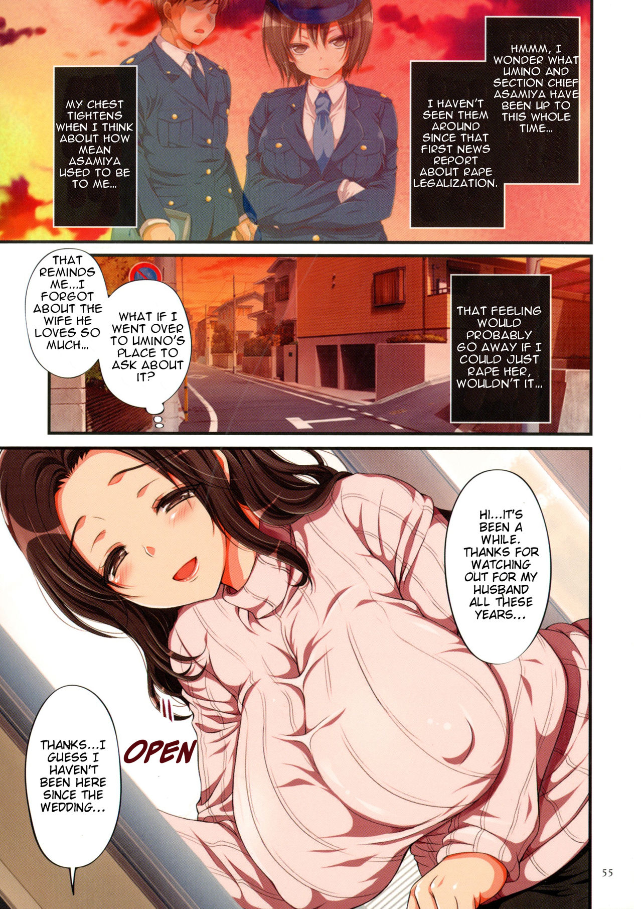 Kyousei Haramase Gouhouka!!! Rape ga Gouhouka saretara Nippon wa dou Narimasu ka? | If Rape Were Legalized Ch. 2 page 11 full
