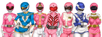 Go Go Power Rangers (Small Update 2016) cover