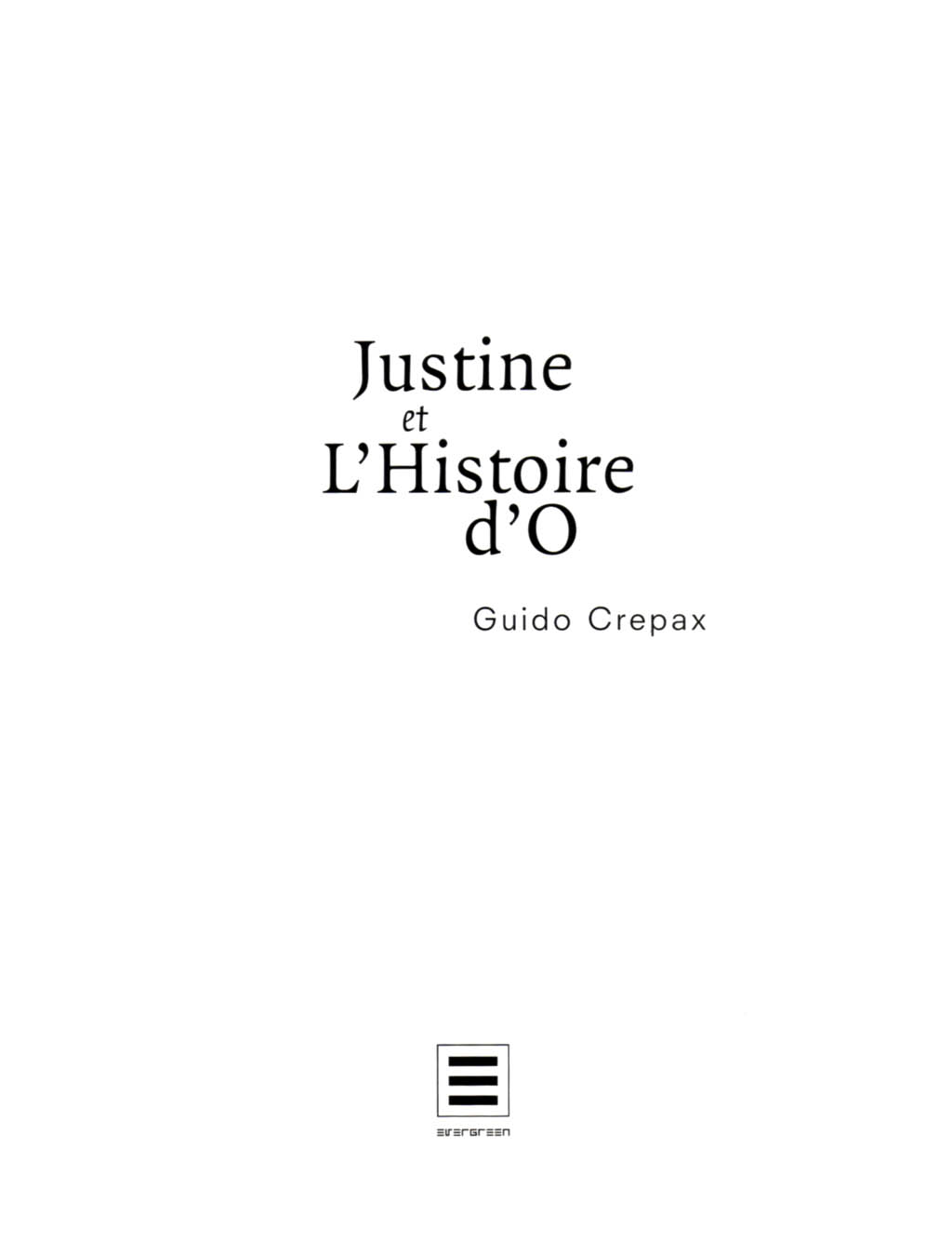 Justine & Histoire D'O - Integrale page 4 full