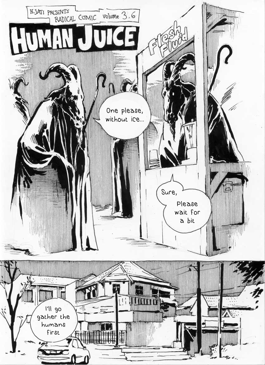 Human Juice page 1 full