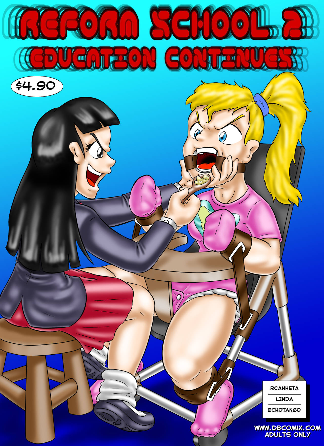 Girl Bondage Peril DBComix Official page 5 full