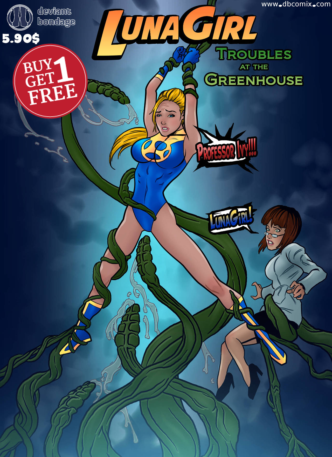 Girl Bondage Peril DBComix Official page 7 full