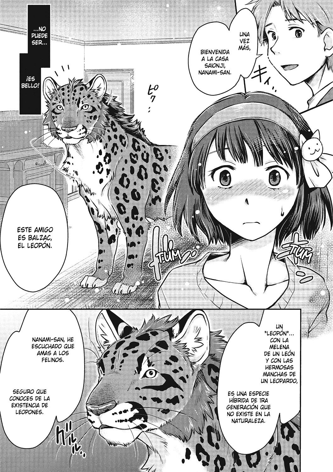 Love Love Ecchi o Big Cat to | Rico Sexo Con Un Gran Felino page 5 full