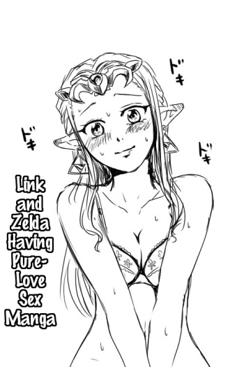 [Wasabi] Link to Zelda ga Jun Ai Ecchi suru Manga | Link and Zelda Having a Pure-Love Sex Manga (The Legend Of Zelda) [English] [rookie84] cover