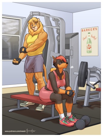 [Meesh] Gym training cover