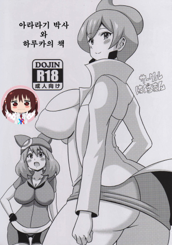 (Tora Matsuri 2015) [Haguruman (Koutarosu)] Araragi Hakase to Haruka no Hon | 아라라기 박사와 하루카의 책 (Pokémon) [Korean] [KYR] cover