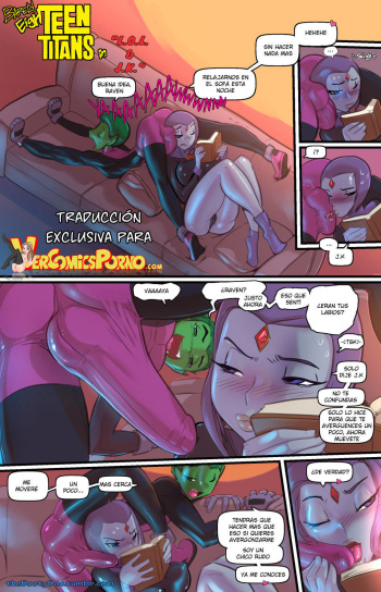 [Fred Perry] Barely EighTeen Titans (Teen Titans) [Spanish] [VerComicsPorno] cover