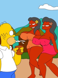 New simpsons Big boobs girls