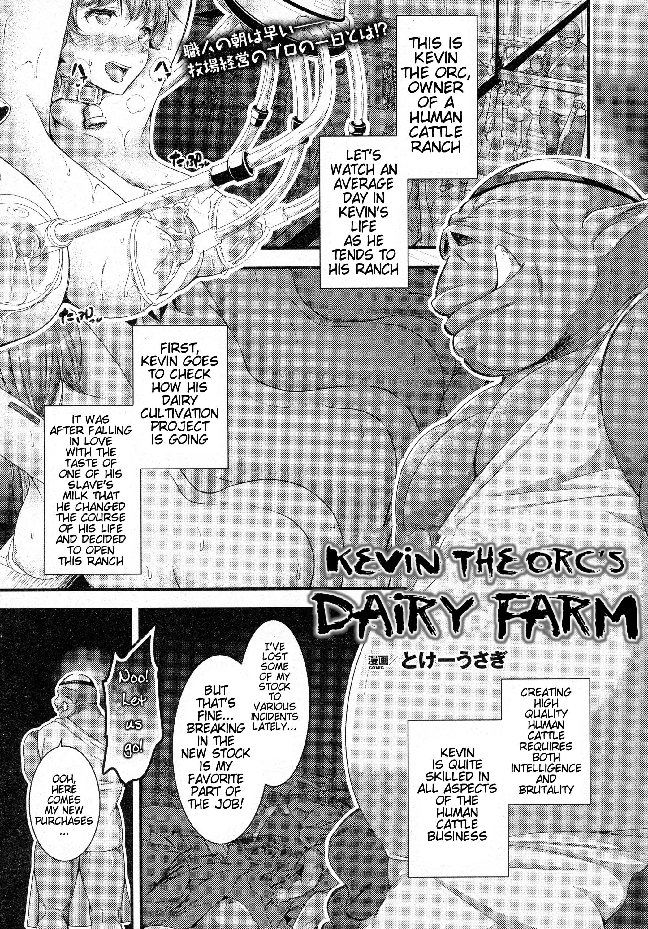 Kevin-san no Milk Bokujou | Kevin The Orc's Dairy Farm - Page 5 - Comic Porn  XXX