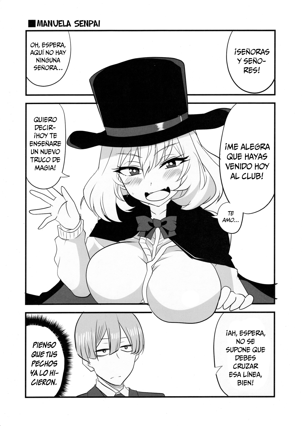 Tekoki Senpai page 4 full