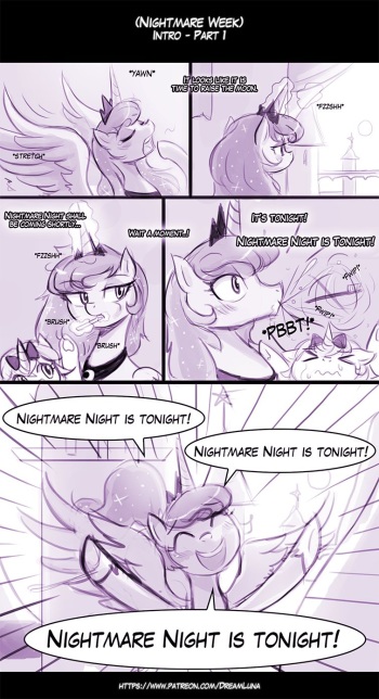 Nightmare Week by Lumineko (Ongoing) cover