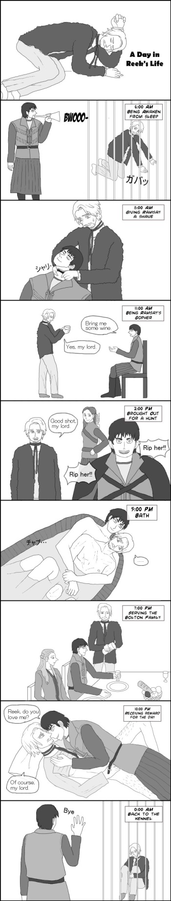 GoT Thramsay Manga (Game of Thrones) [English] cover