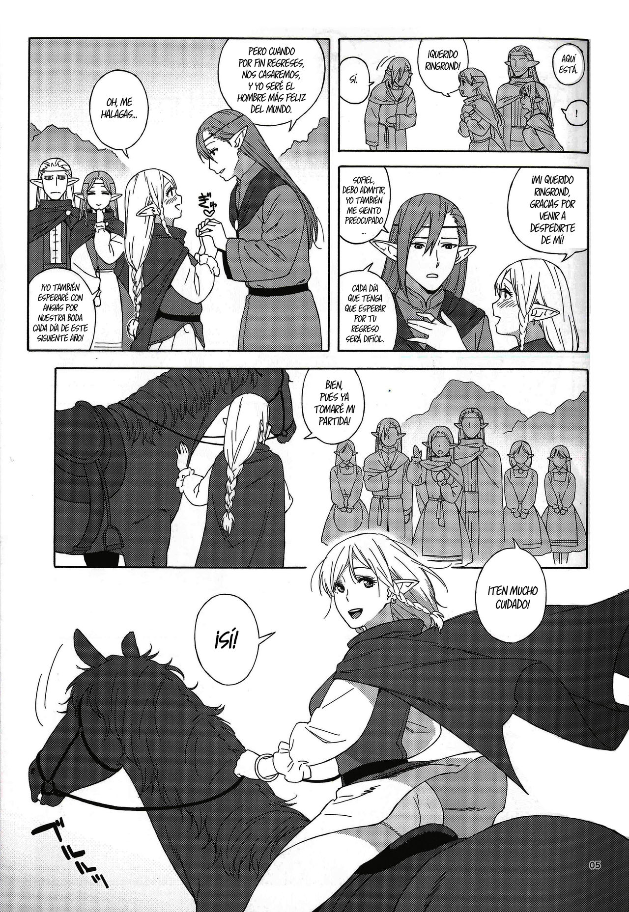 Tenkousei JK Elf -Houkago Choukyou Jugyou- | Estudiante Élfica Transferida de Escuela Secundaria -Lecciones de Entrenamiento Sexual Después de las Clases- page 4 full