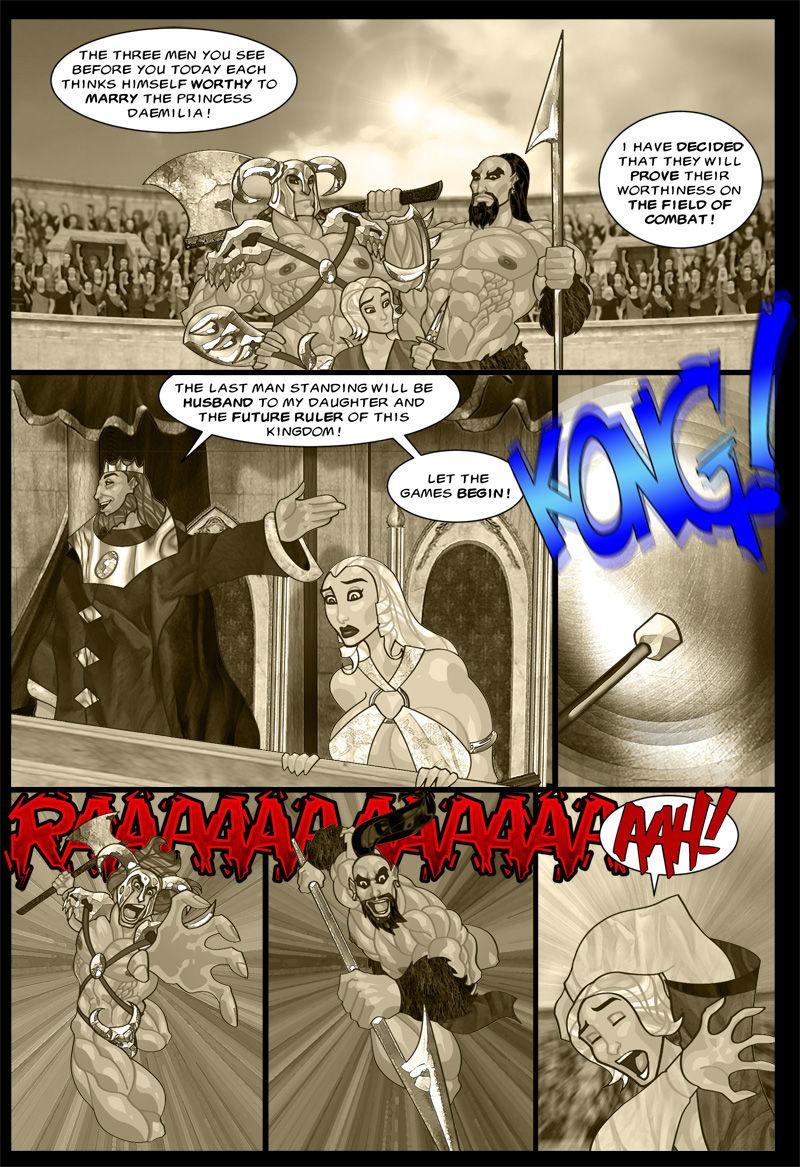 The Savage Sword of Sharona: 3 Throne of Games page 10 full