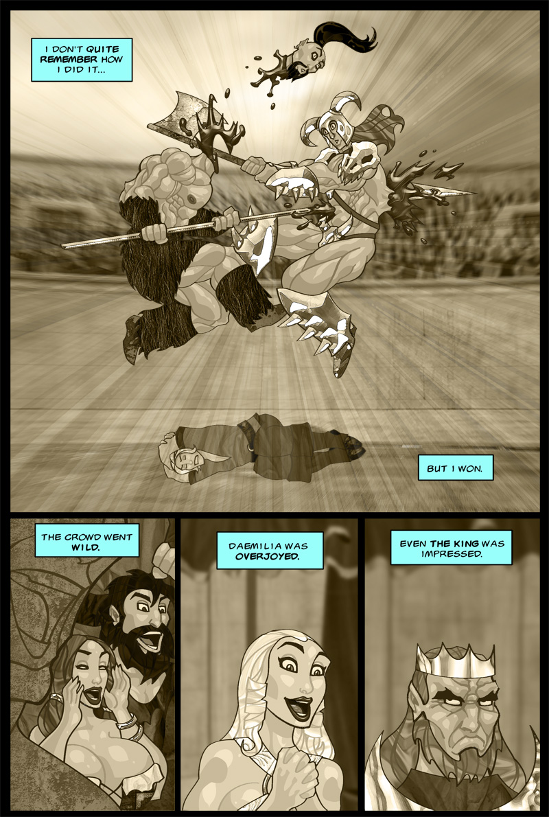 The Savage Sword of Sharona: 3 Throne of Games page 11 full