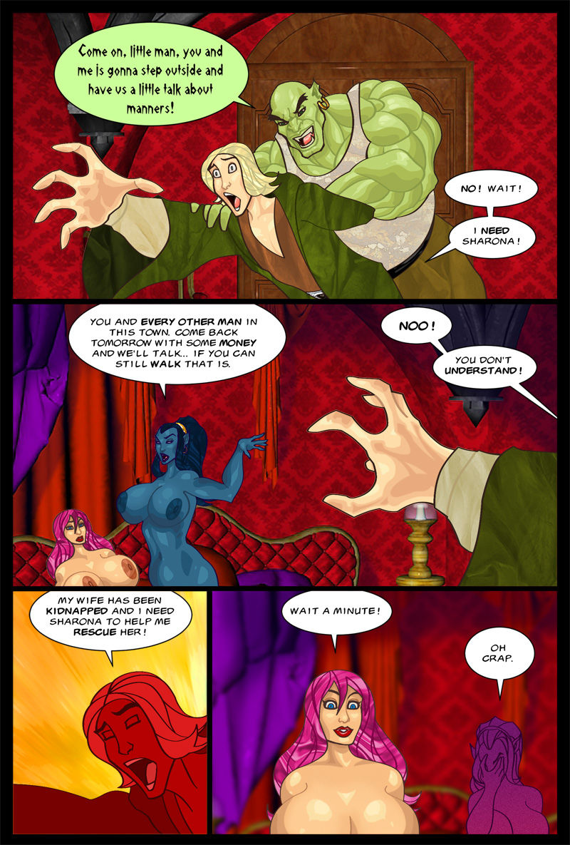 The Savage Sword of Sharona: 3 Throne of Games page 6 full