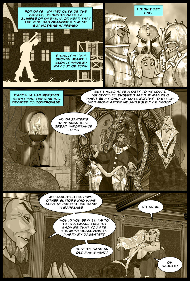 The Savage Sword of Sharona: 3 Throne of Games page 9 full