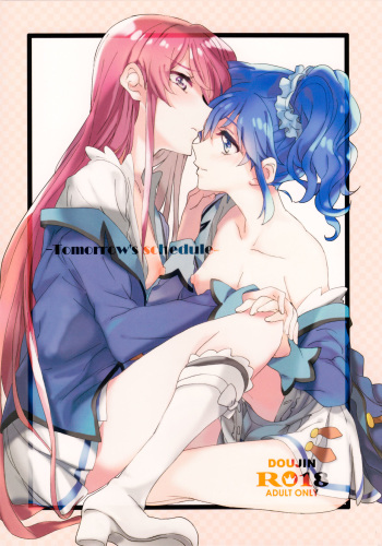 (Geinoujin wa Card ga Inochi! 11) [Keruto (Yanagi Hareta)] Tomorrow's schedule (Aikatsu!) [English] [Lazy Lily] cover