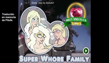 Meet and Fuck - Super Whore Family (Español) cover
